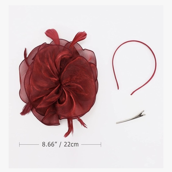 DRESHOW Fascinators Hat #992, 993 - Picture 5 of 11